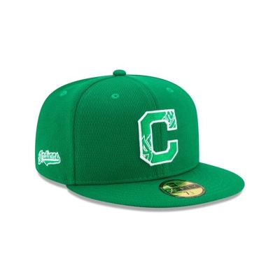 Sapca New Era Cleveland Indians MLB St Patricks Day 59FIFTY Fitted - Verzi